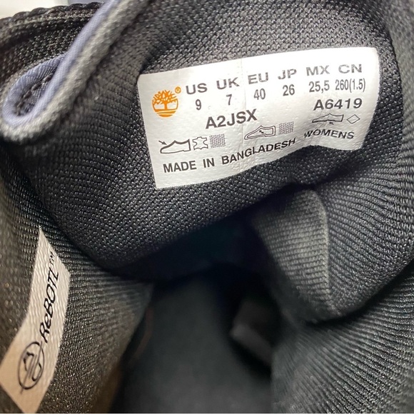 New! Timberland Heritage Front Zip Black Boot 9 - Picture 13 of 16